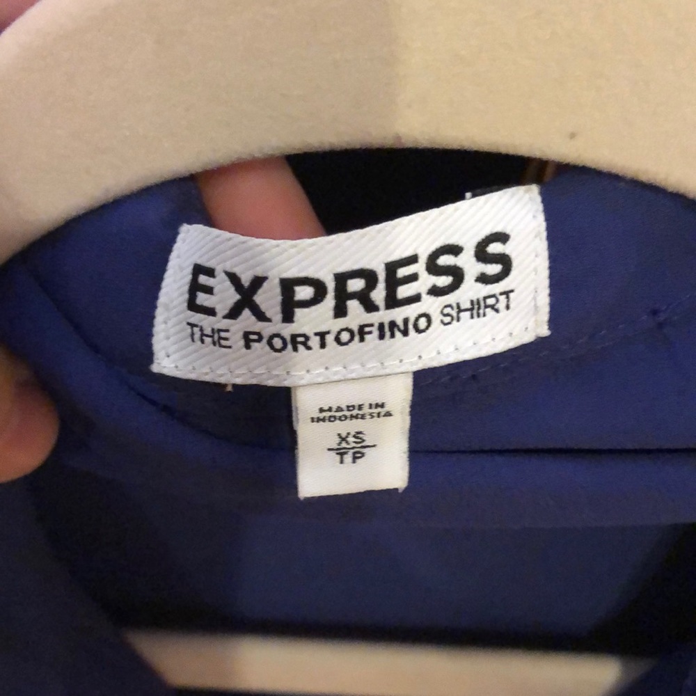 Express blue blouse - Picture 2 of 2